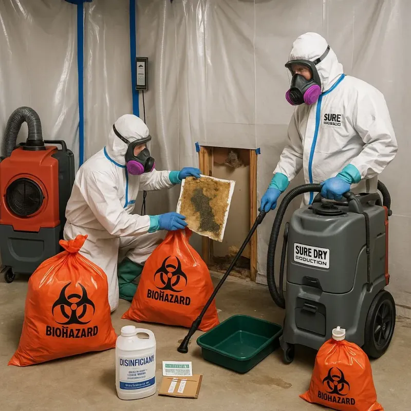 Contaminated Water Handling Protocols process in Spring, TX