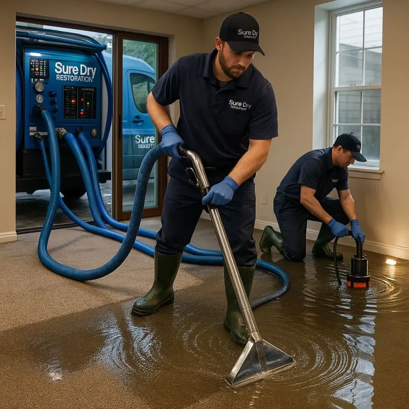 Water Extraction and Removal process in Spring, TX